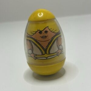 Vtg 1977 Hasbro Weebles Circus Yellow Tightrope Acrobat Figure